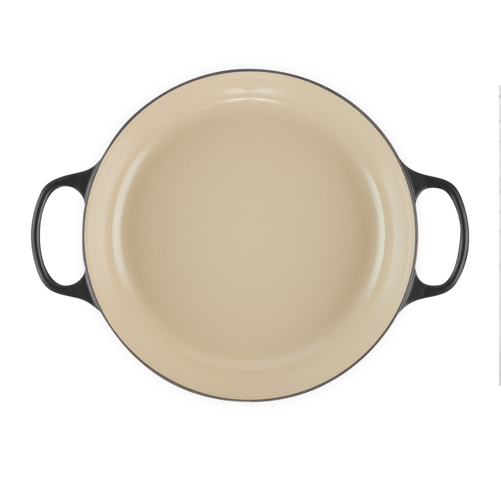 30 cm - Cocotte Evolution Sartén Baja Redonda De Hierro Fundido