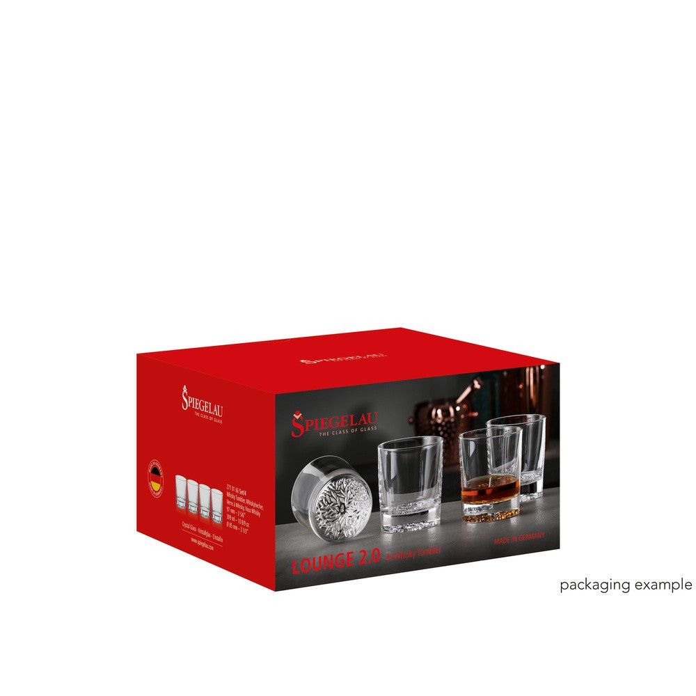 30.9 cl - Spiegelau Lounge 2.0 Bicchiere Whisky In Vetro Cristallino - Set 4 Pz