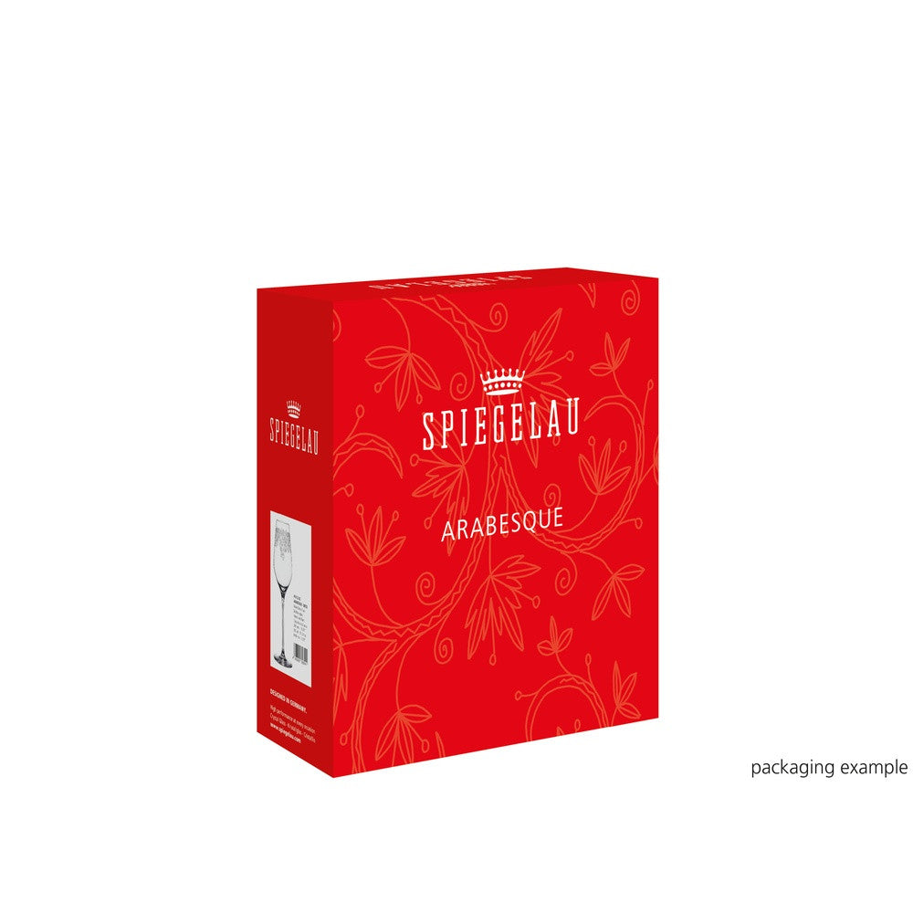 50 cl - Spiegelau Arabesque Calice Vino Bianco In Vetro Cristallino - Set 2 Pz