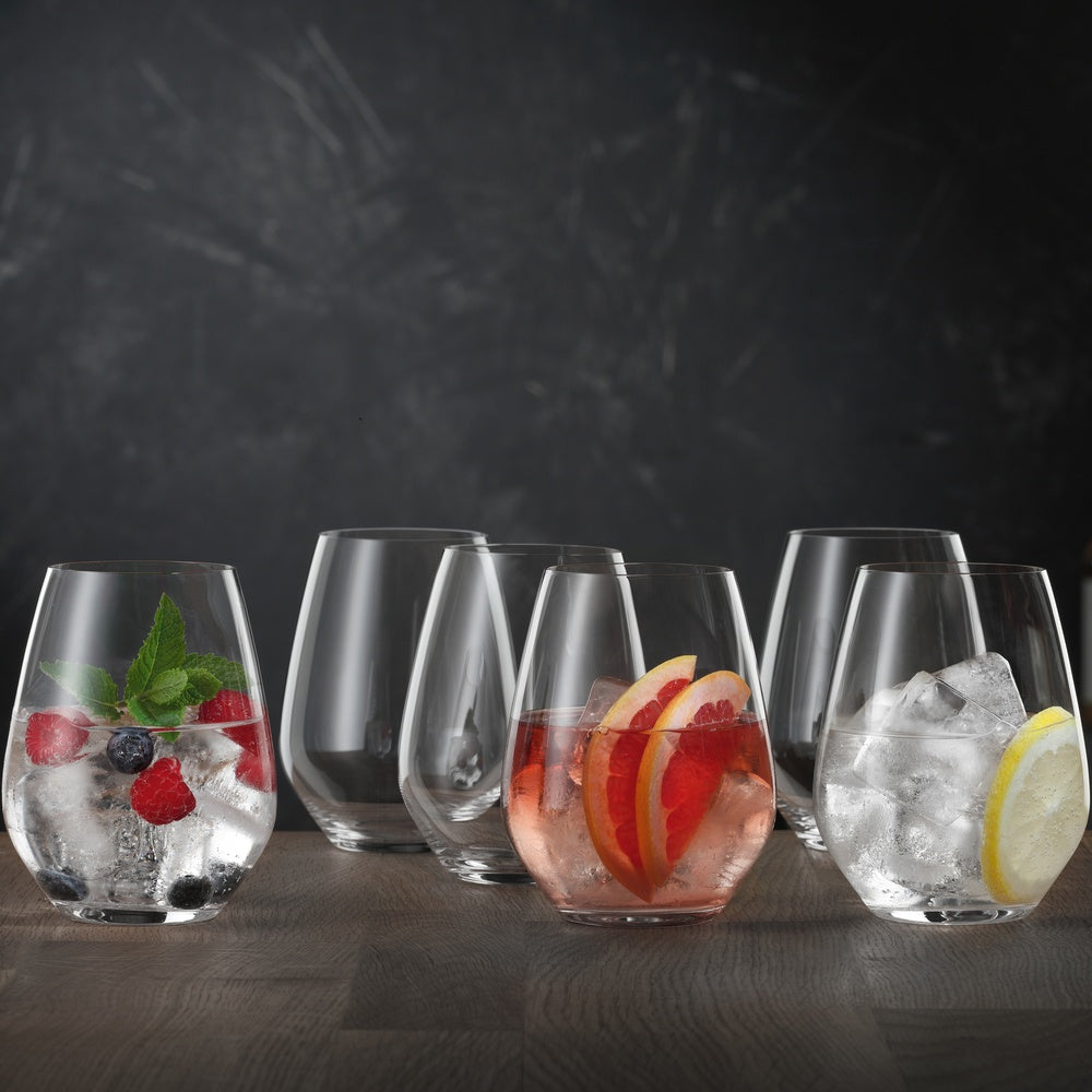 46 cl - Spiegelau Authentis Bicchiere Multiuso Tumbler In Vetro - Set 6 Pz