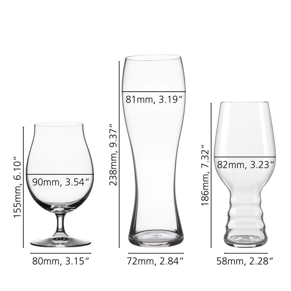 Spiegelau Beer Classics Set Degustazione Birra In Vetro - Set 3 Pz