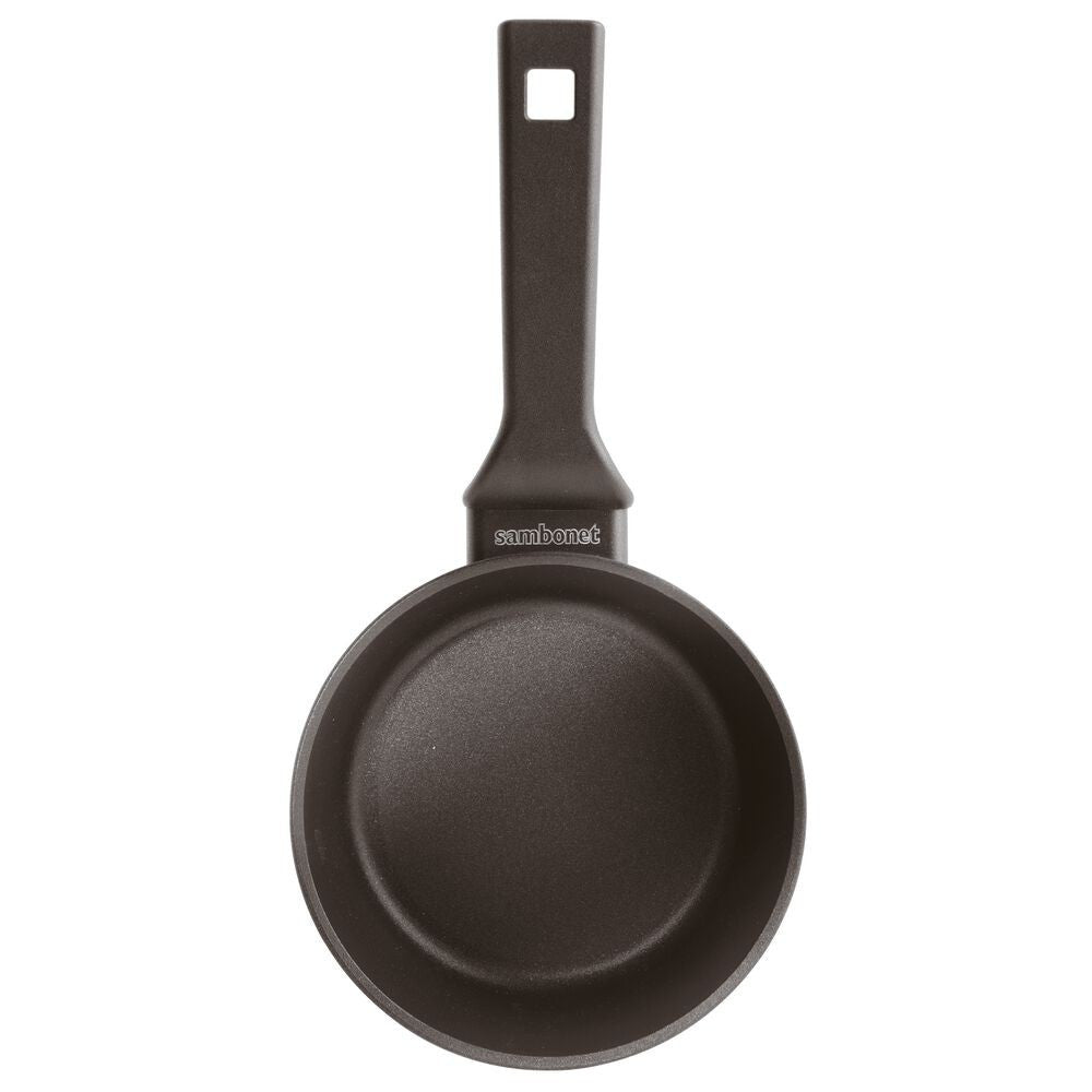 16 cm - Sambonet Titan Pro Double Induction Casseruola Alta Antiaderente Con Manico Lungo In Alluminio