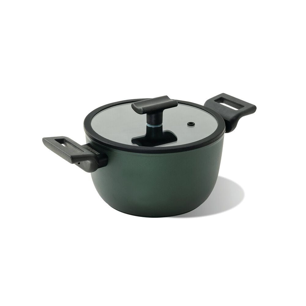 Sambonet Titan Pro Green Casseruola Alta Antiaderente In Alluminio