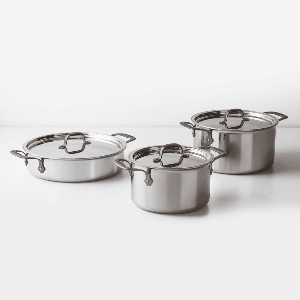 Sambonet Home Chef Casseruola Bassa Con Coperchio In Acciaio Inox