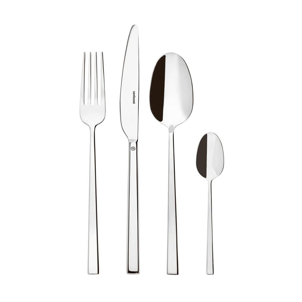 Sambonet Rock Servizio Posate In Acciaio Inox - Set 24 Pz