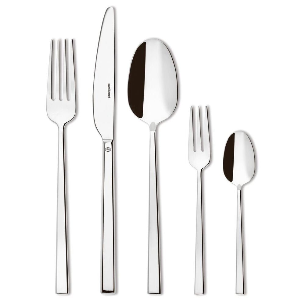 Sambonet Rock Servizio Posate In Acciaio Inox - Set 60 Pz