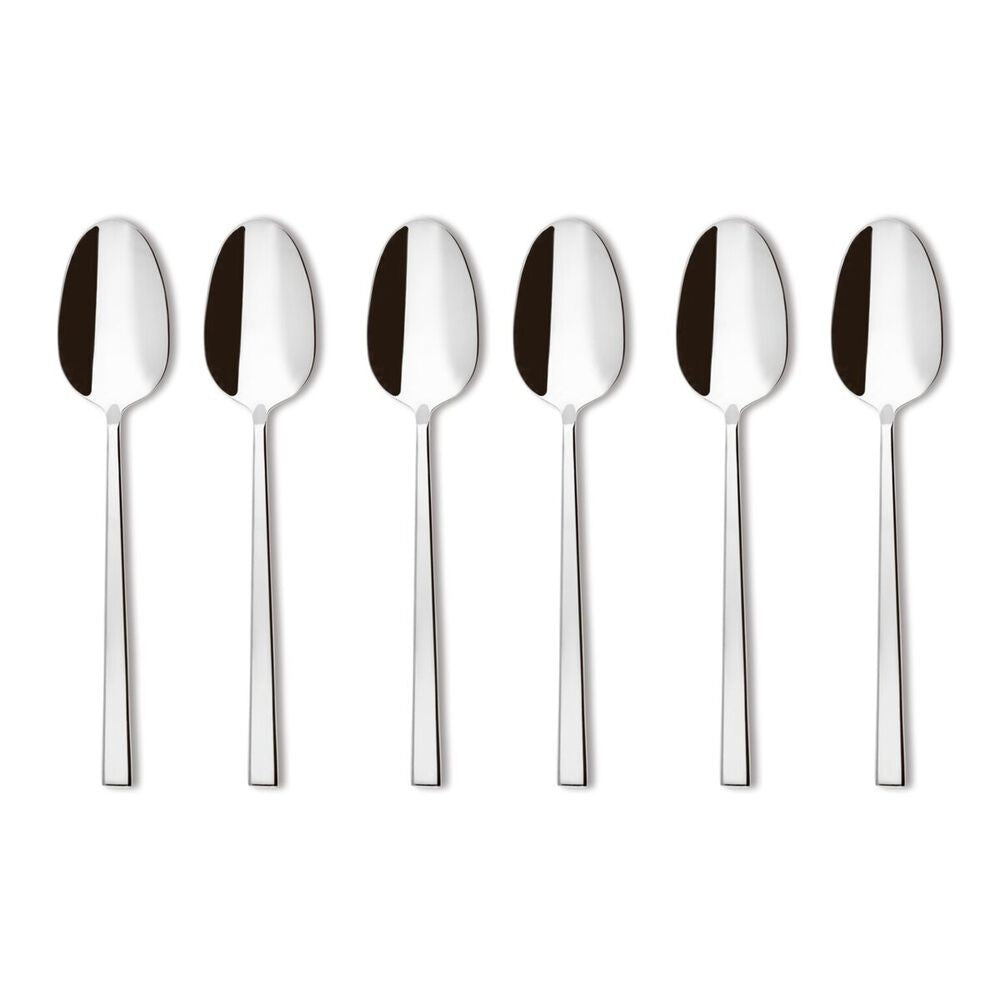 Sambonet Rock Cucchiaini Tè In Acciaio Inox - Set 6 Pz