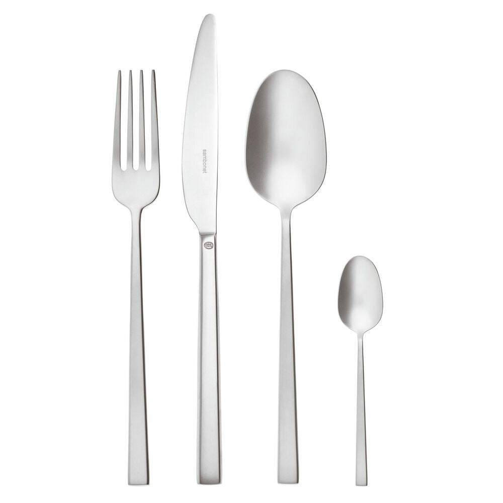 Sambonet Rock Servizio Posate In Acciaio Inox - Set 24 Pz
