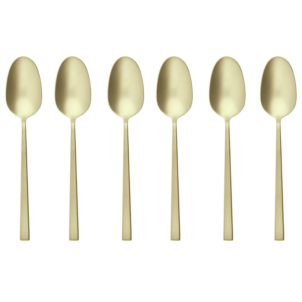 Sambonet Rock Cucchiaini Tè In Acciaio Inox - Set 6 Pz