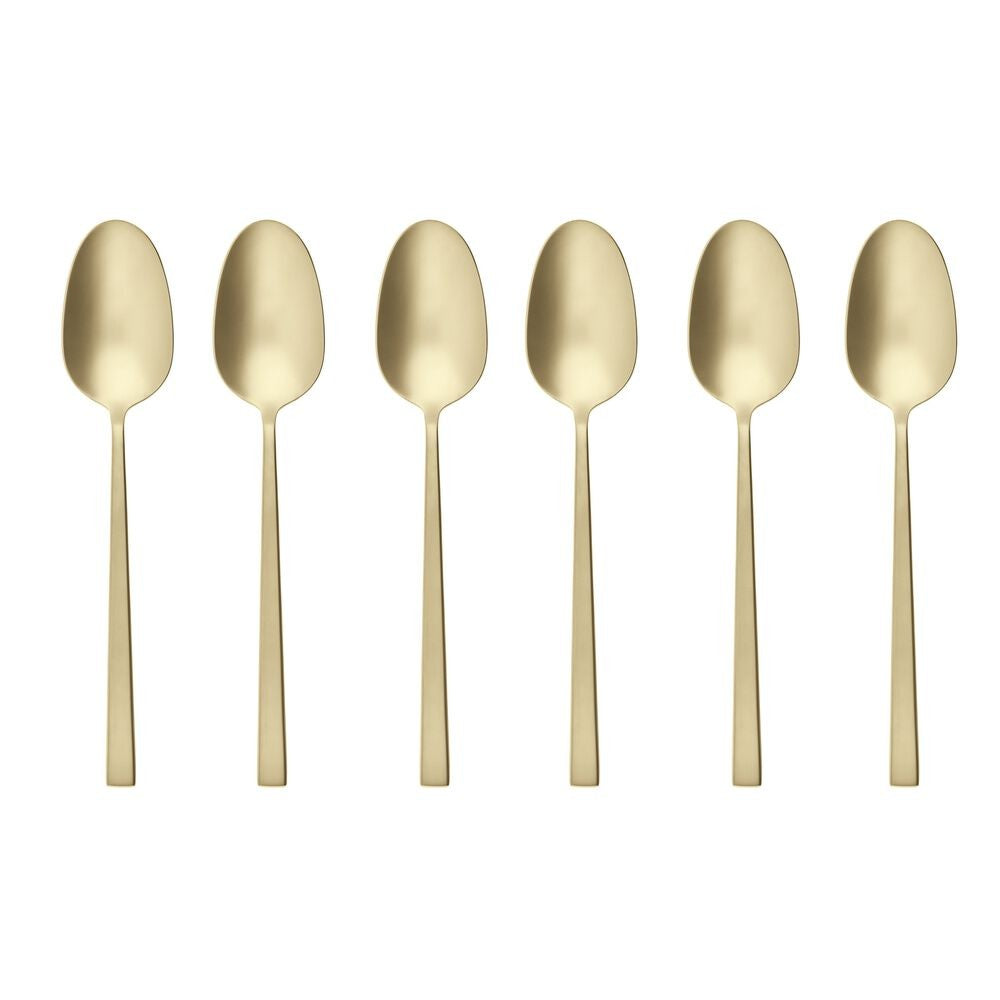 Sambonet Rock Cucchiaini Caffè In Acciaio Inox - Set 6 Pz
