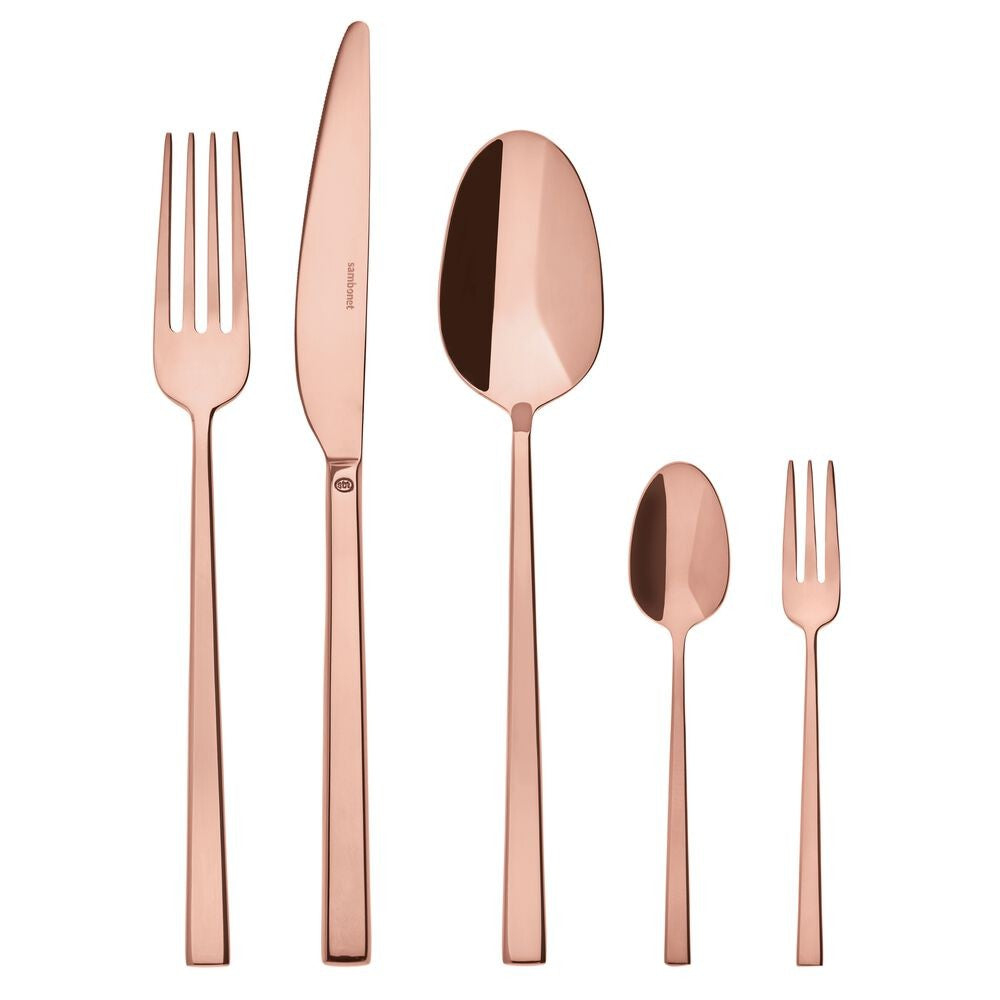 Sambonet Rock Servizio Posate In Acciaio Inox - Set 60 Pz