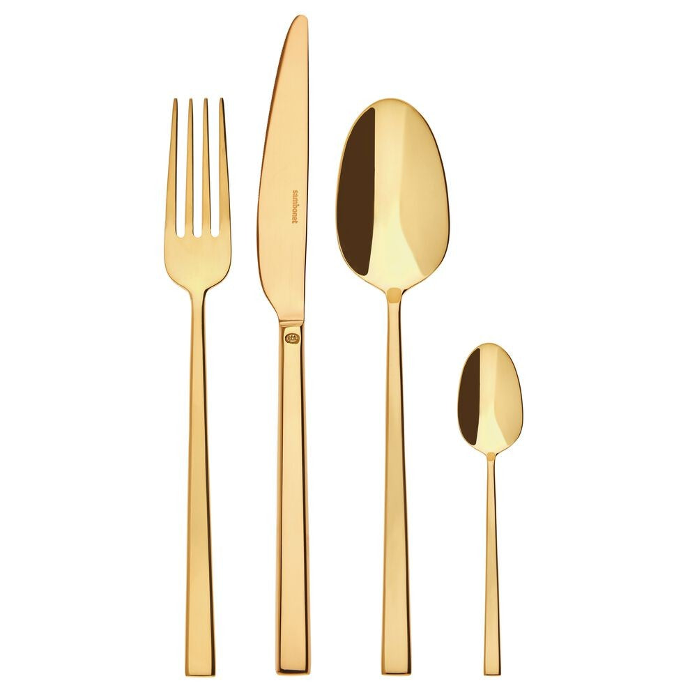 Sambonet Rock Servizio Posate In Acciaio Inox - Set 24 Pz