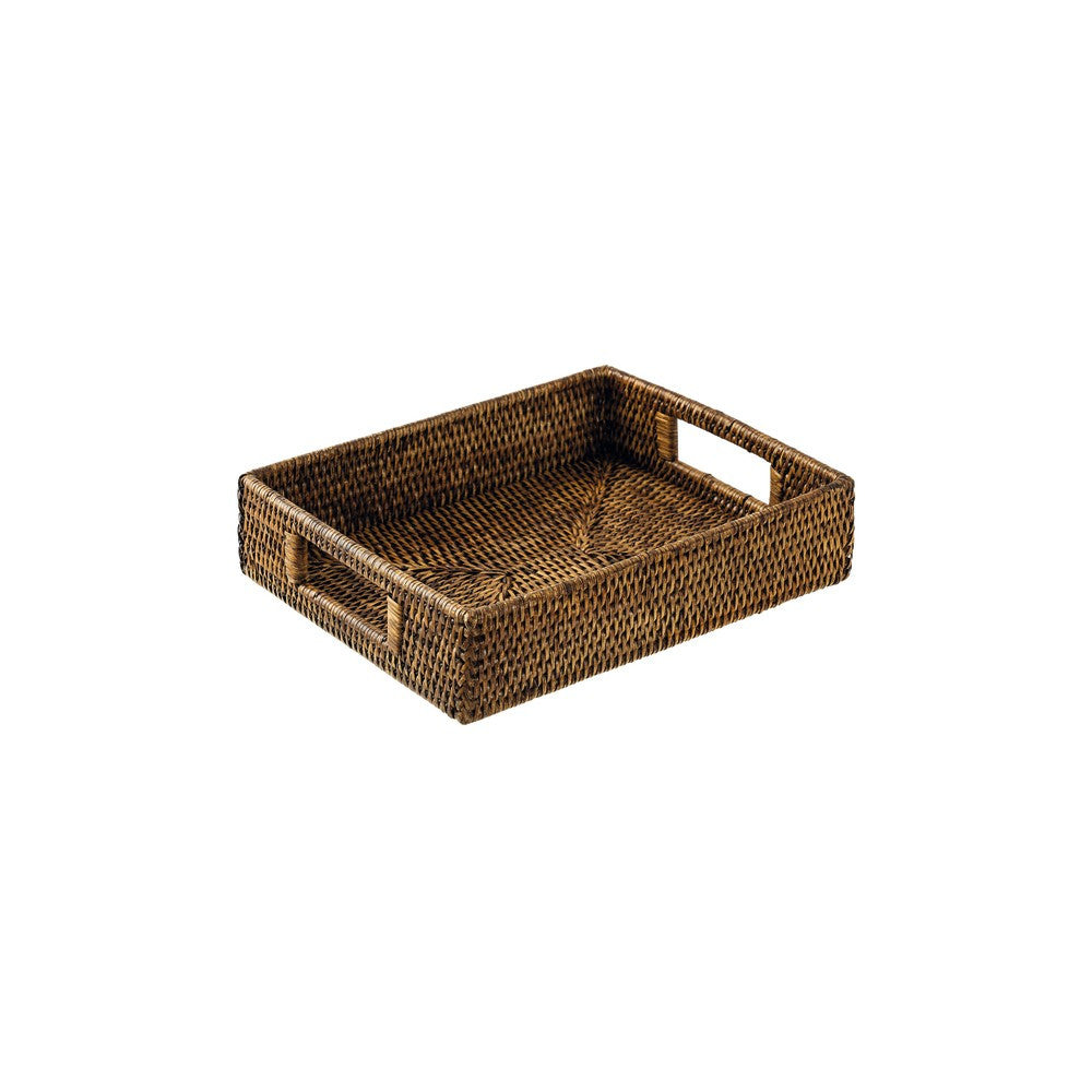 32.5x26.5 cm - Sambonet Radici Vassoio Rettangolare In Rattan