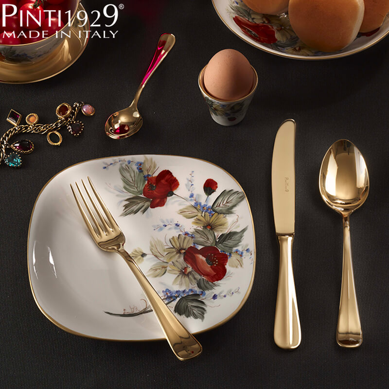 Pintinox Baguette Cucchiaino Moka In Acciaio Inox Set 12 Pz