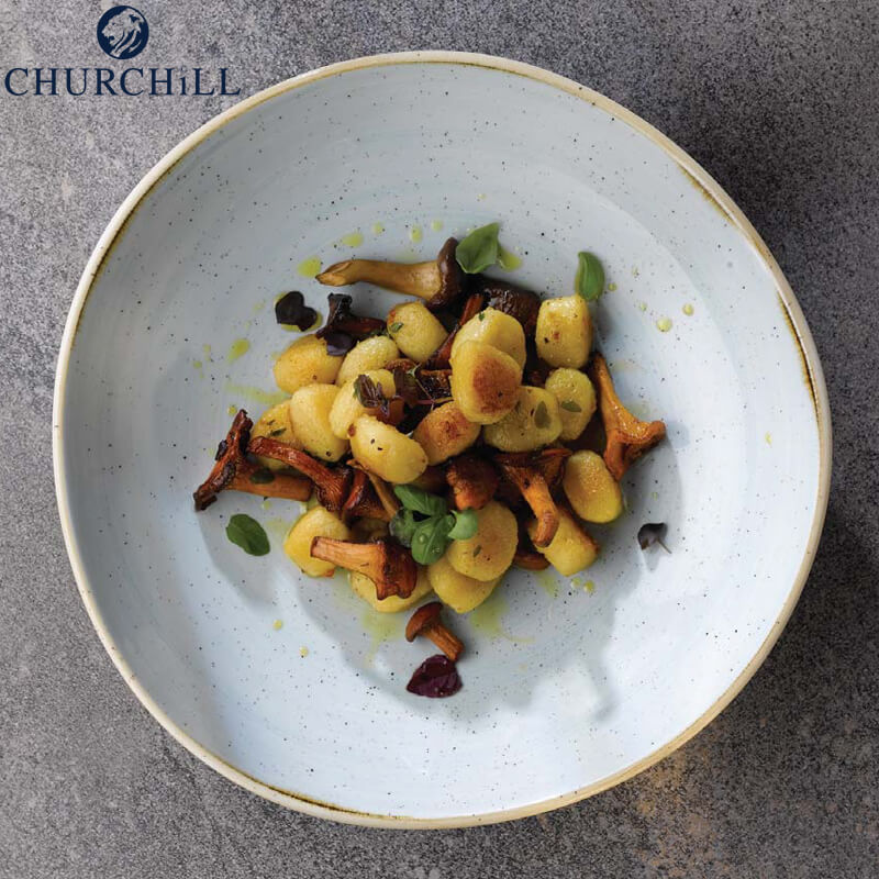 18 2 Cm Churchill Stonecast Piatto Fondo In Porcellana Vetrificata