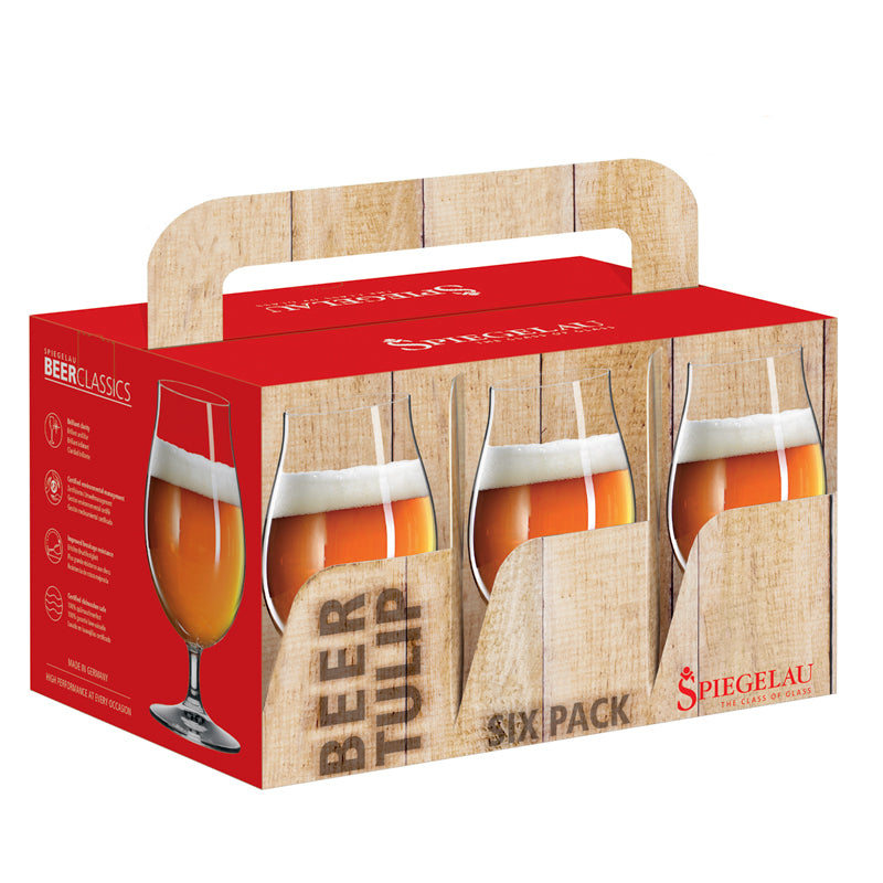 47 cl - Beer Classics Calice Birra Tulip In Vetro - Set 6 Pz