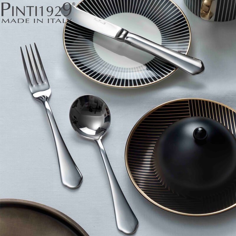 Pintinox Rialto Cucchiaino Moka In Acciaio Inox Set 12 Pz