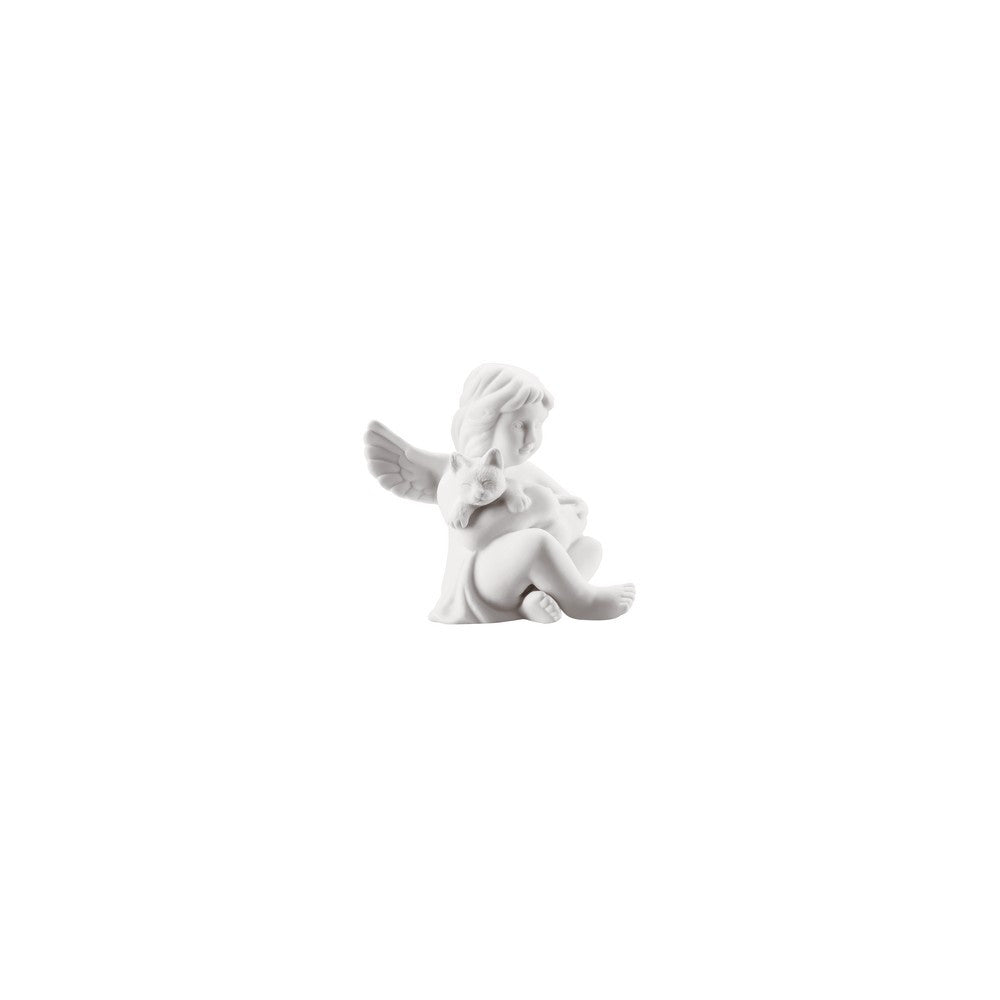 Rosenthal Angels Angelo Con Gatto In Porcellana