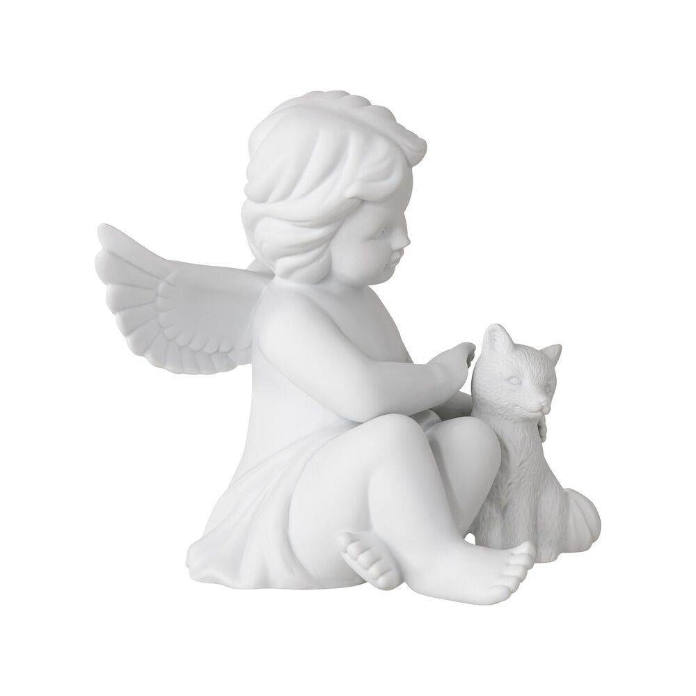 Rosenthal Angels Angelo Con Volpe In Porcellana