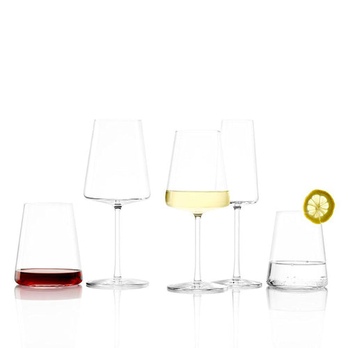 38 Cl Stolzle Lausitz Power Bicchiere Vino Bianco In Vetro Set 6 Pezzi