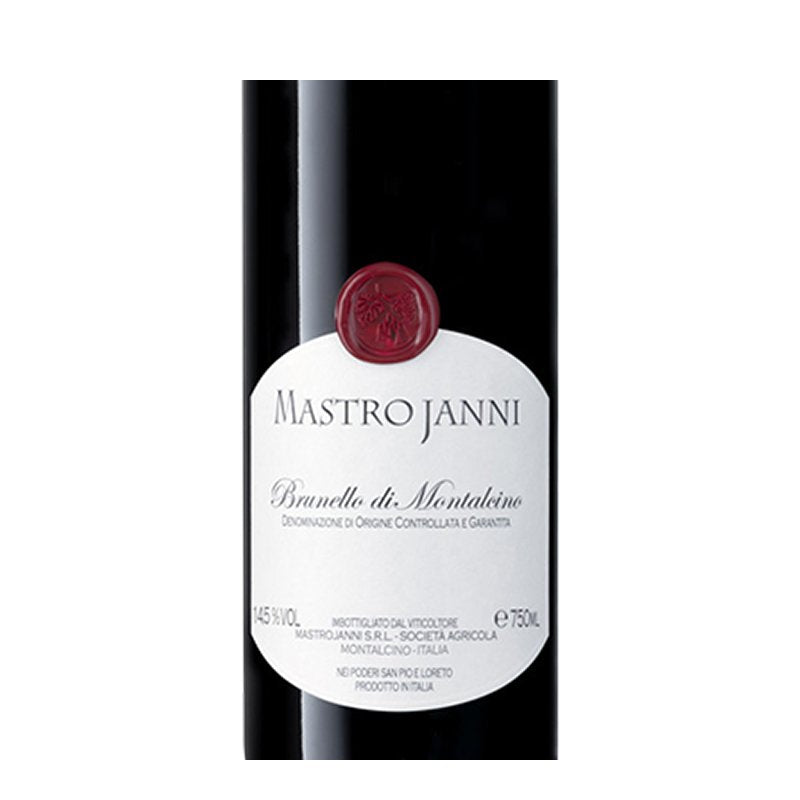 Mastrojanni Brunello Di Montalcino Docg 2017 Azienda Agricola Mastrojanni Set bouteille carafe Vinea Bormioli Luigi