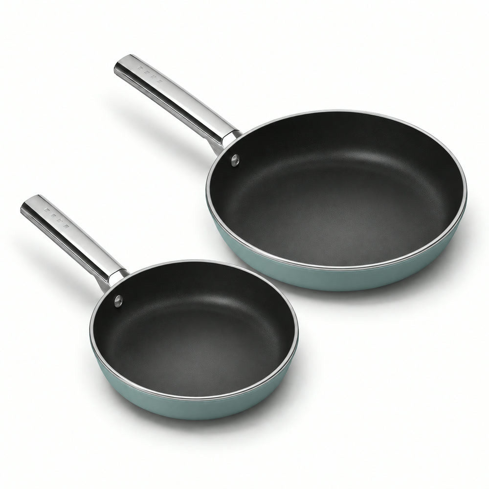 20-24 cm - Cookware Set de Sartenes Bajas de Aluminio con Revestimiento Cerámico - Set de 2