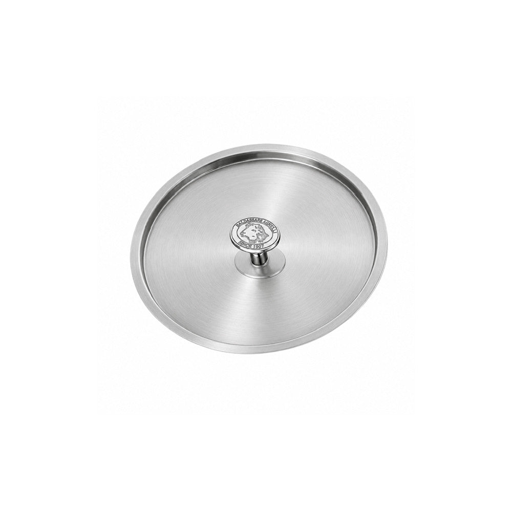 Alu-Inox 3-Ply Deckel aus Aluminium mit Edelstahlknauf