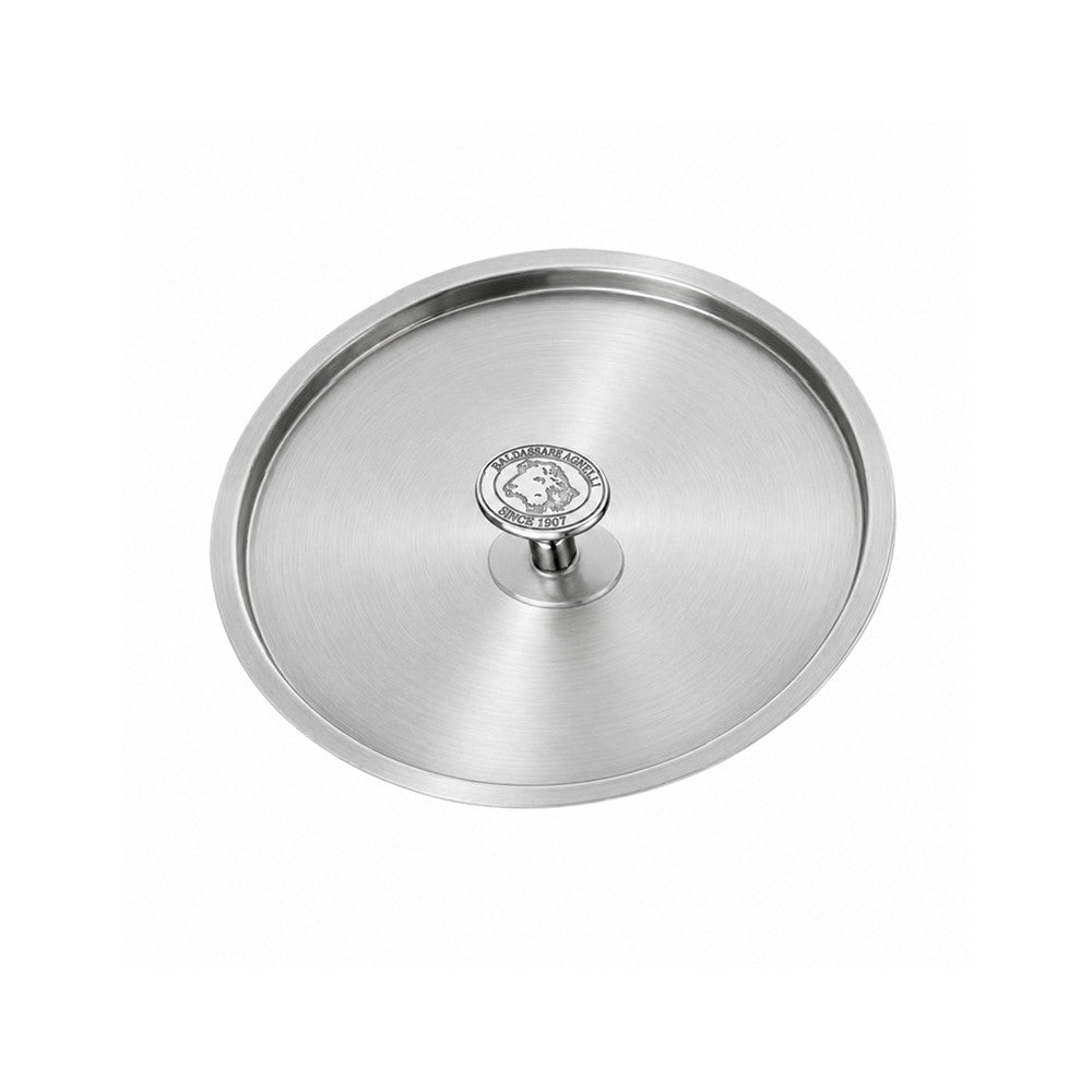 Alu-Inox 3-Ply Deckel aus Aluminium mit Edelstahlknauf