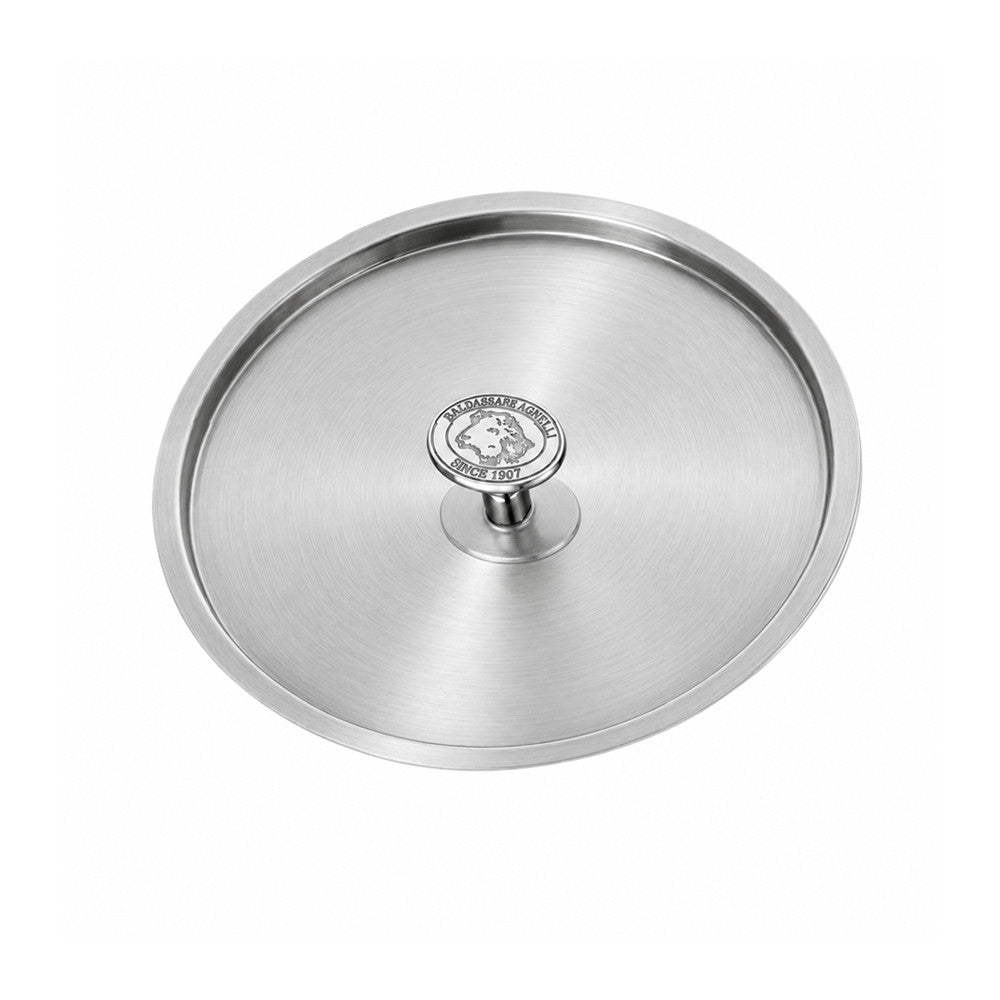 Alu-Inox 3-Ply Deckel aus Aluminium mit Edelstahlknauf