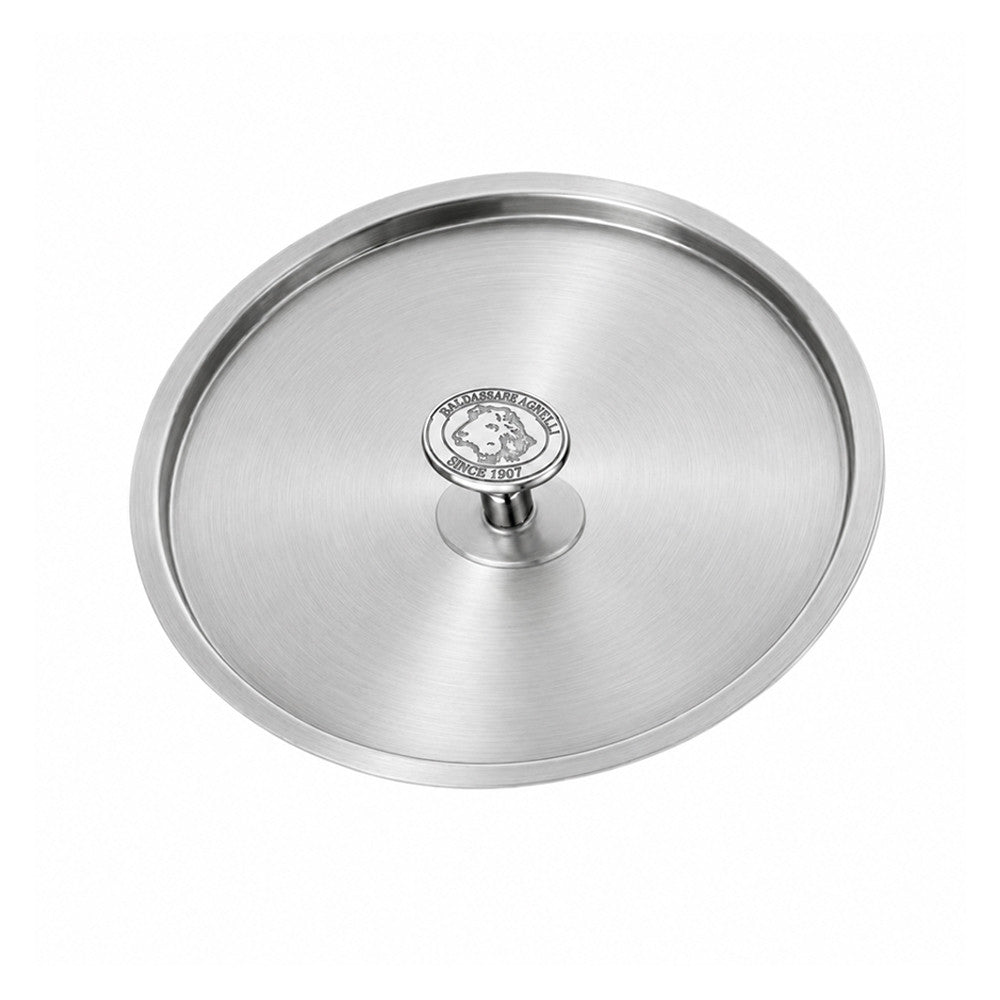 Alu-Inox 3-Ply Deckel aus Aluminium mit Edelstahlknauf