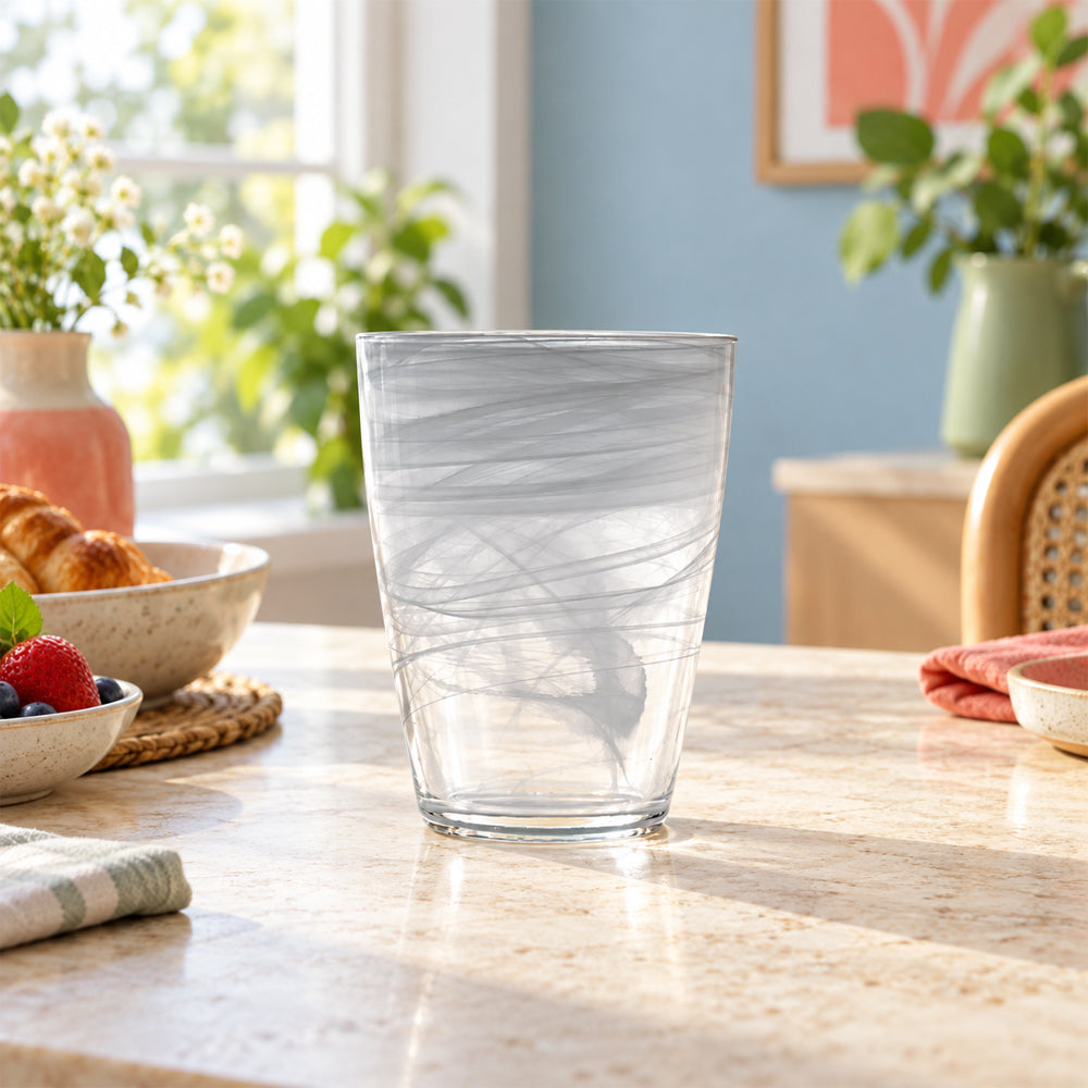 35 cl - Alabaster Waterglas In Glas - Set 6 St