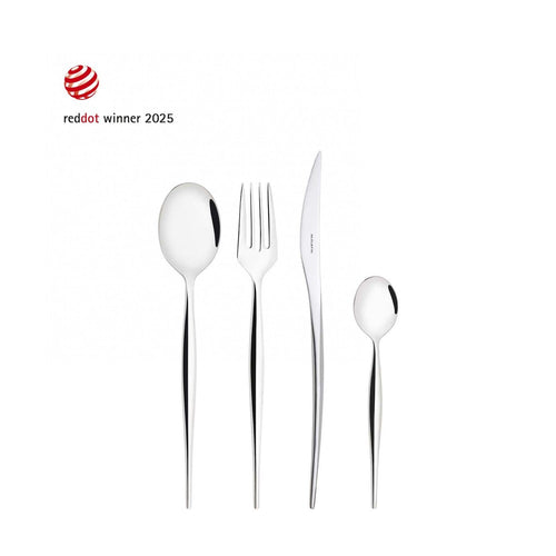 Bugatti Natura Servizio Posate In Acciaio Inox 18/10 - Set 24 Pz