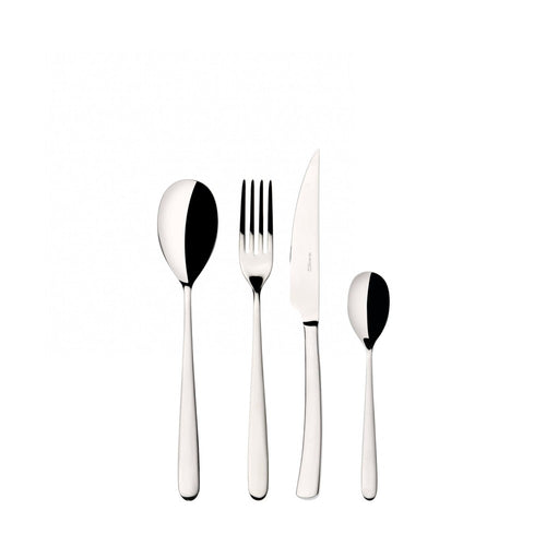 Bugatti Preludio Servizio Posate In Acciaio Inox 18/10 - Set 24 Pz