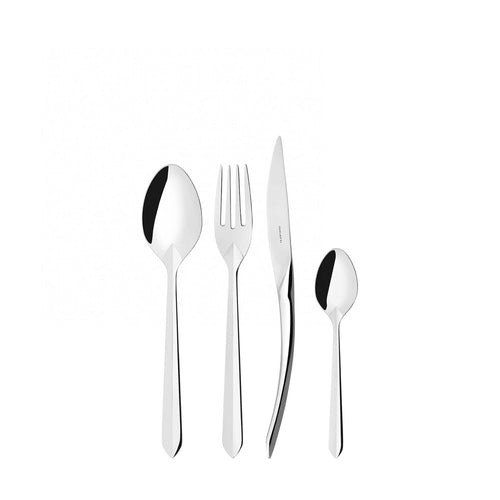 Bugatti Aphrodite Servizio Posate In Acciaio Inox 18/10 - Set 24 Pz