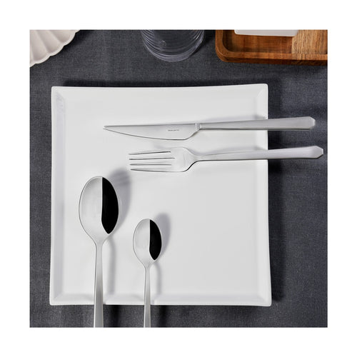 Bugatti Ottagonale Servizio Posate In Acciaio Inox 18/10 - Set 24 Pz