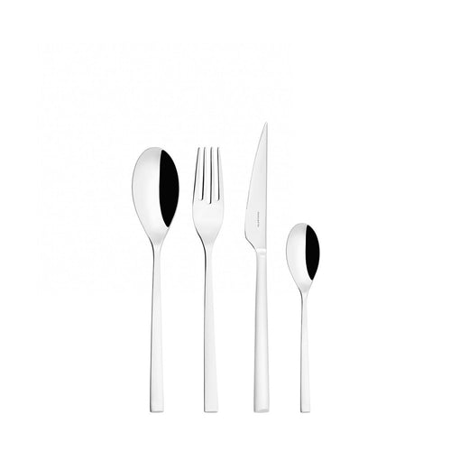 Bugatti Goccia Servizio Posate In Acciaio Inox 18/10 - Set 24 Pz