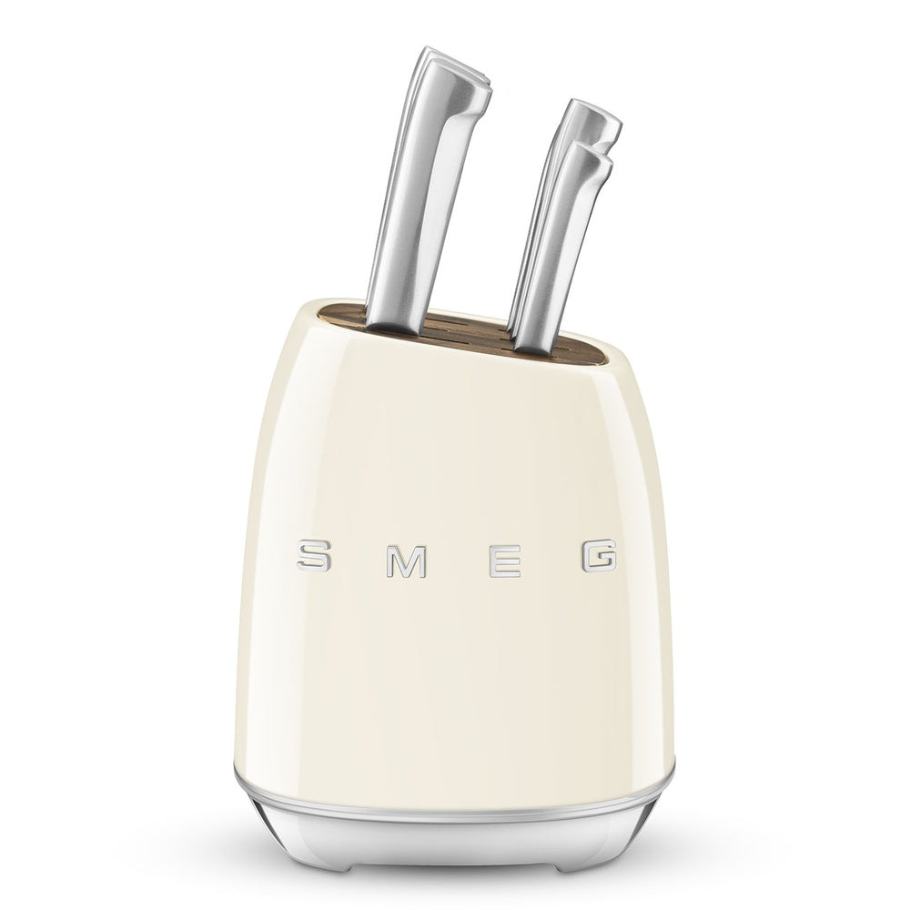 Smeg 50's Style Ceppo Con Coltelli - Set 6 Pz