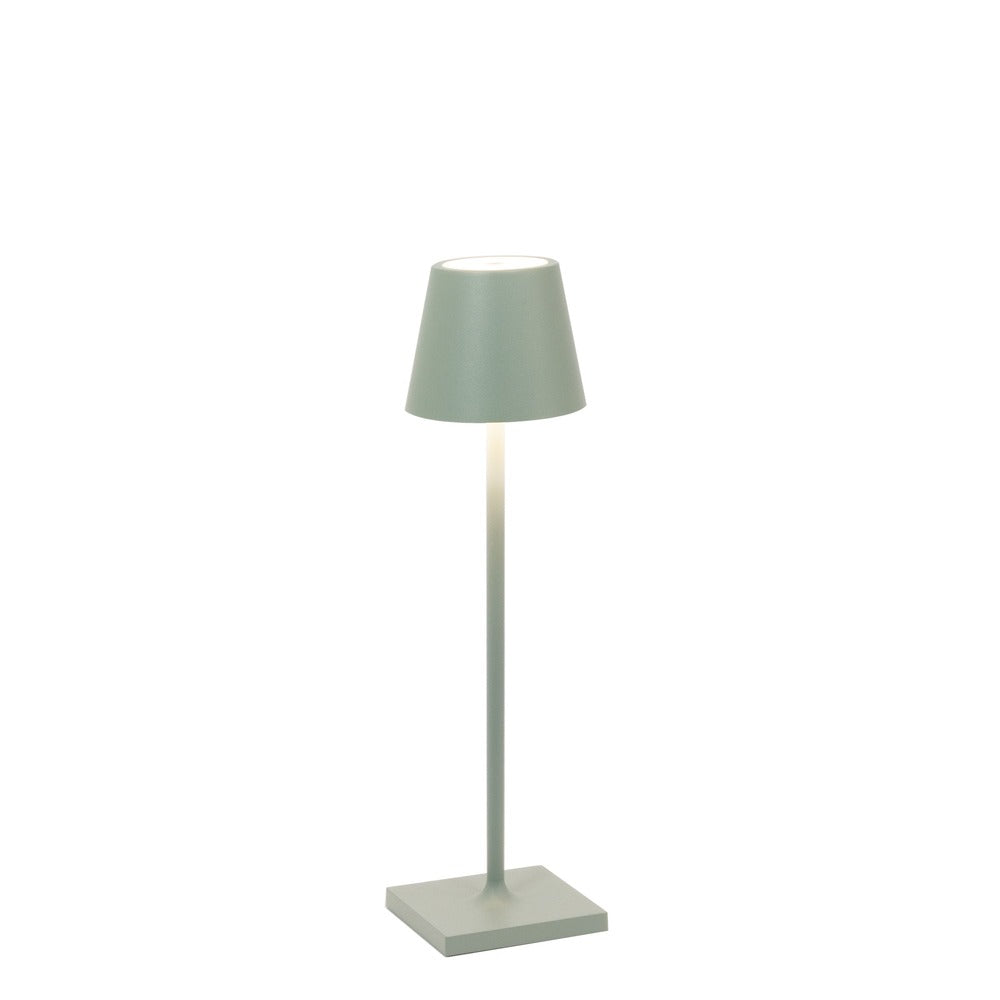 7x27 cm - Zafferano Poldina Micro Lampada Da Tavolo Dimmerabile
