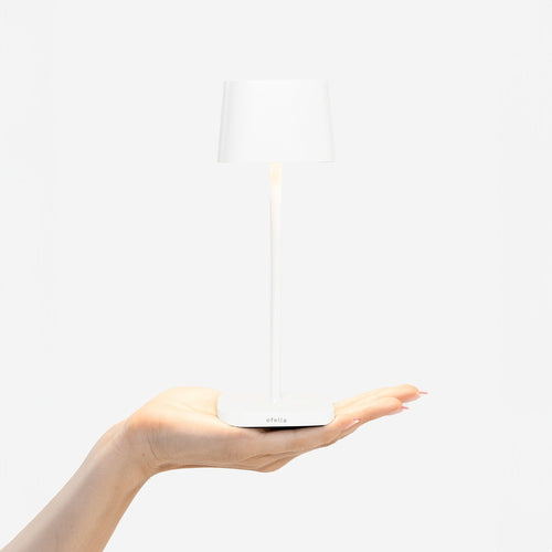 20 cm - Zafferano Ofelia Micro Lampada Da Tavolo Dimmerabile