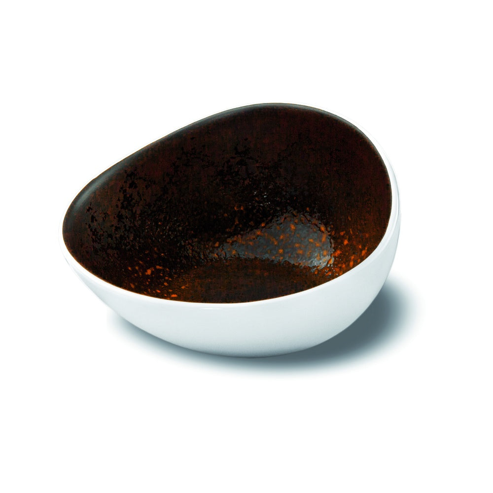 8x7.5 cm - Le Coq Estia Coppetta Obliqua In Porcellana Set 6 Pz