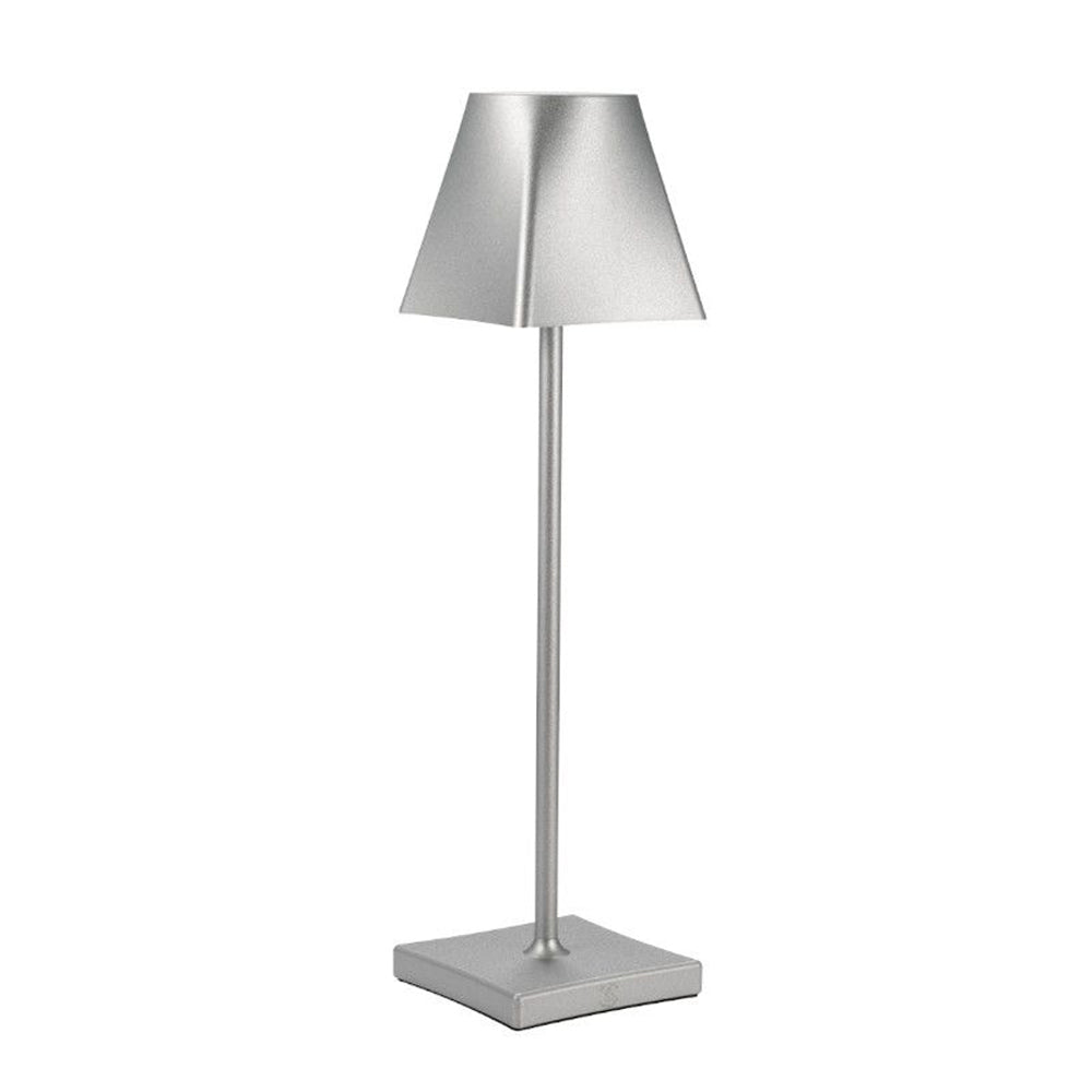 38.5 cm - Le Coq Etere Lampada Da Tavolo Dimmerabile In Alluminio