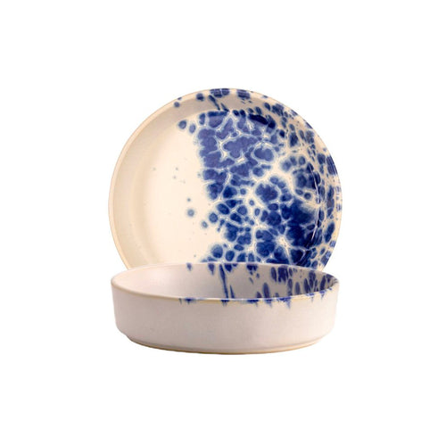 18 cm - Phobos Plato Hondo en Cerámica Set 6 Pz