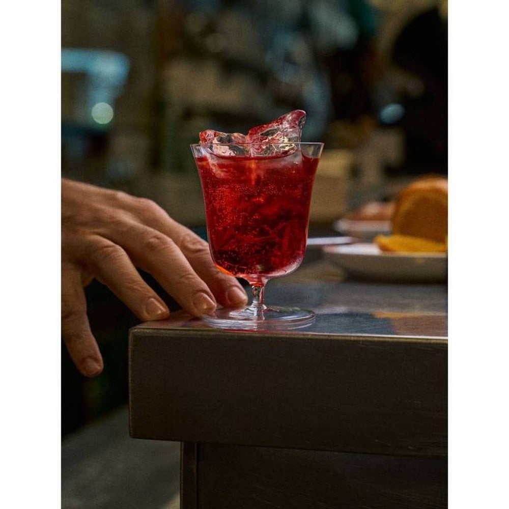 21.8 cl - Italesse Roxy Bar Punch Calice Cocktail Soffiato a Bocca In Vetro - Set 6 Pz