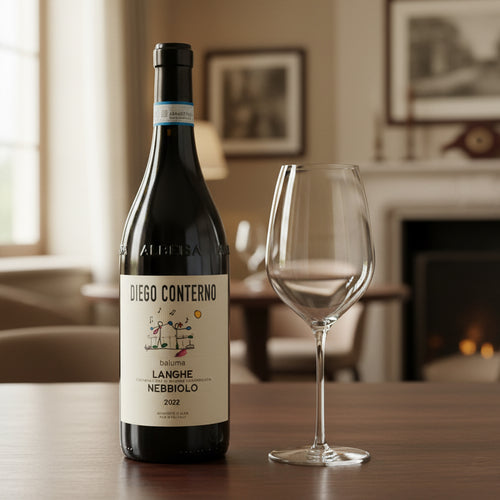 Conterno Diego Baluma Langhe DOC 2022 + Set 6 Copas Vino Tinto Fino 54.5 cl