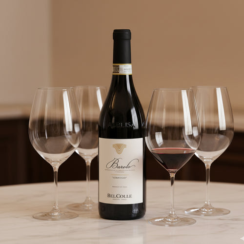 Simposio Barolo DOCG 2021 Magnum + 4 Copas Riedel Wine Friendly 99.5 cl