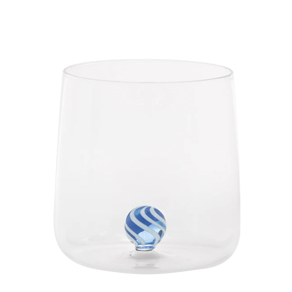 44 cl - Bilia Candy Vaso Agua Hecho a Mano de vidrio Set 4 Pz