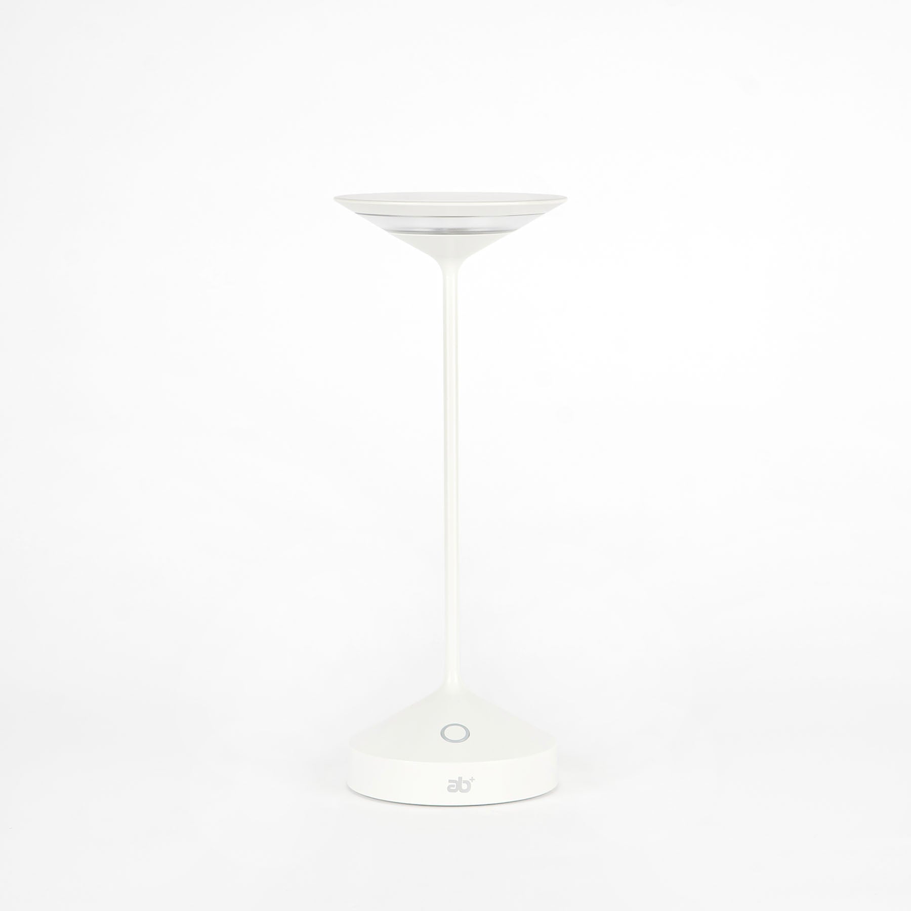 28 cm - Tempo Lámpara De Mesa Recargable En Aluminio