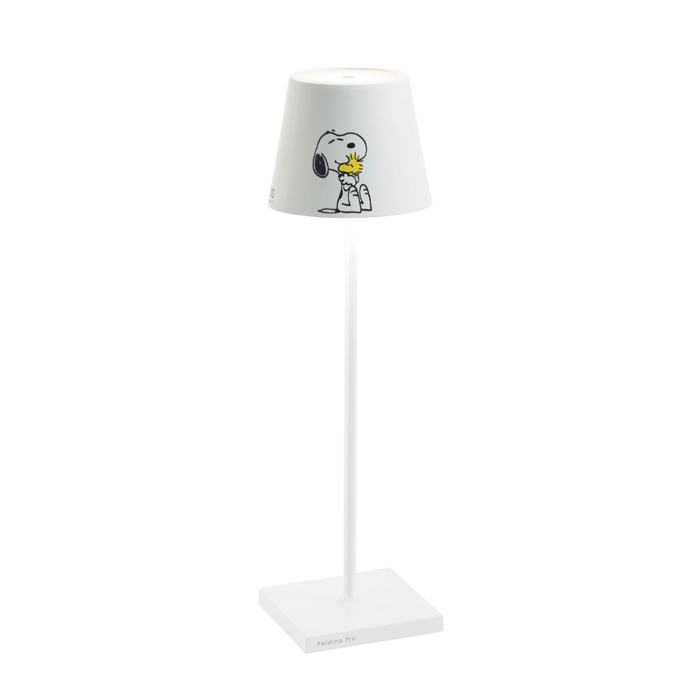 38 cm - Poldina X Peanuts Lampe De Table