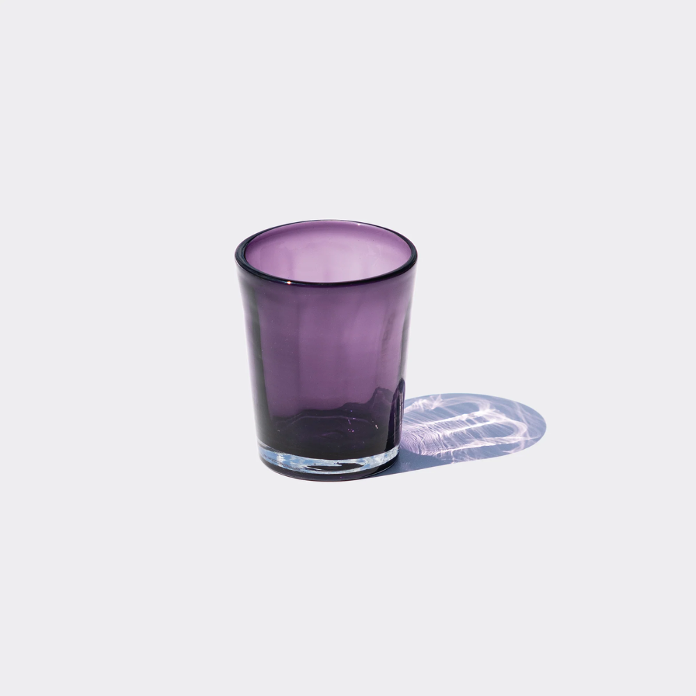 32 cl - Bei Bicchiere Acqua in Vetro Soffiato - Set 6 Pezzi