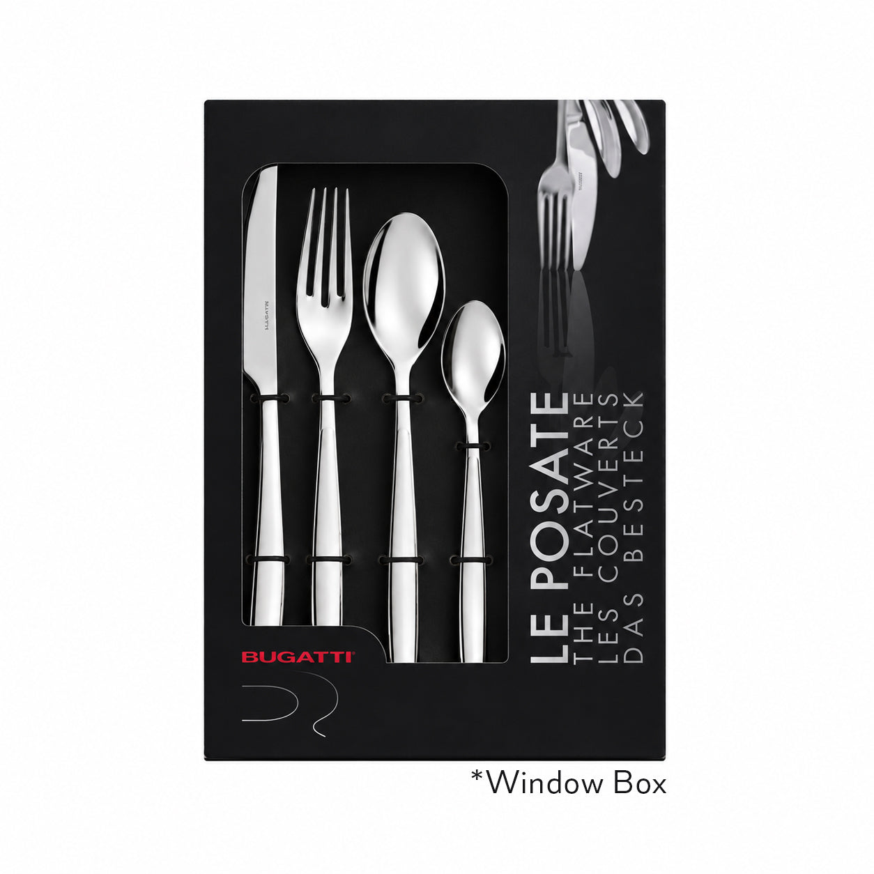 Caprera Servizio Posate In Acciaio Inox 18/10 - Set 24 Pz